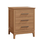 Boulder Creek 3 Drawer Night Stand