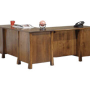 Woodbury L-Desk With Hutch - Image 2