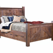 Blue Ridge Panel Bed