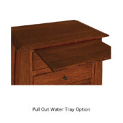 Denver 3 Drawer Nightstand - Image 4