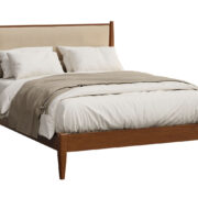 Nantucket Queen Bed with Fabric Headboard