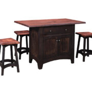 Illusions Bar Stool - Live Edge - Image 2