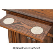 Cambridge 1 Drawer 2 Door Nightstand - Image 6