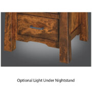 Brockport 1 Door 1 Drawer Nightstand - Image 7