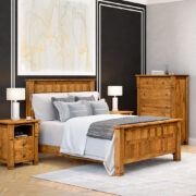 Brockport 1 Door 1 Drawer Nightstand - Image 9