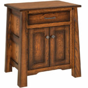 Cambridge 1 Drawer 2 Door Nightstand