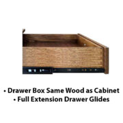 Woodbury Credenza Desk - Image 3