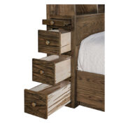 Ajay Bed With Side Storage Tower - Image 2