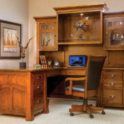Bridgefort Mission Credenza With Hutch - Image 2
