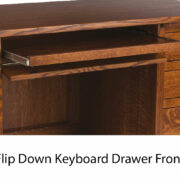 Freemont Mission Open Pedestal Desk - Image 3