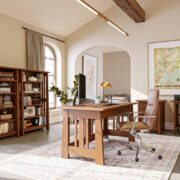 Freemont Mission Open Desk - 54"W - Image 3