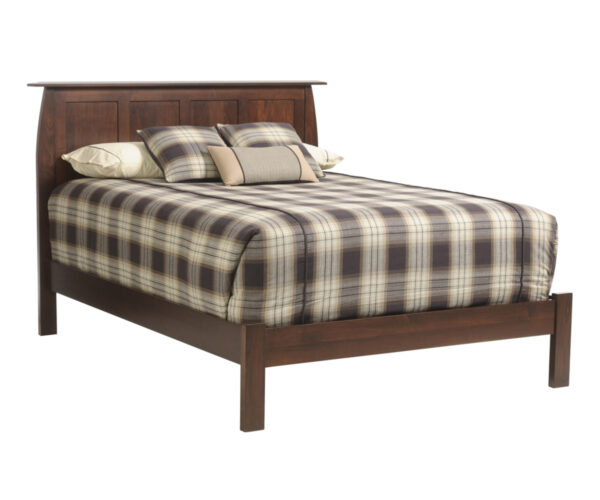 Bordeaux Panel Bed With Low Footboard