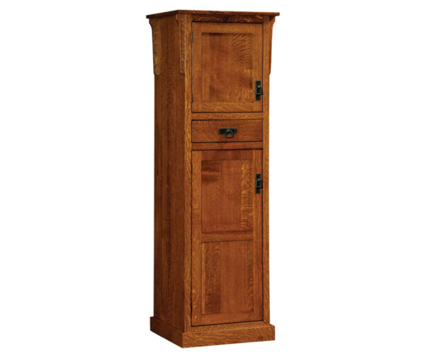 Mission Pantry With Shelves - 24"W