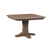 Bevel Shaker Single Pedestal Table
