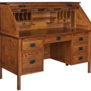 Post Mission Rolltop Desk