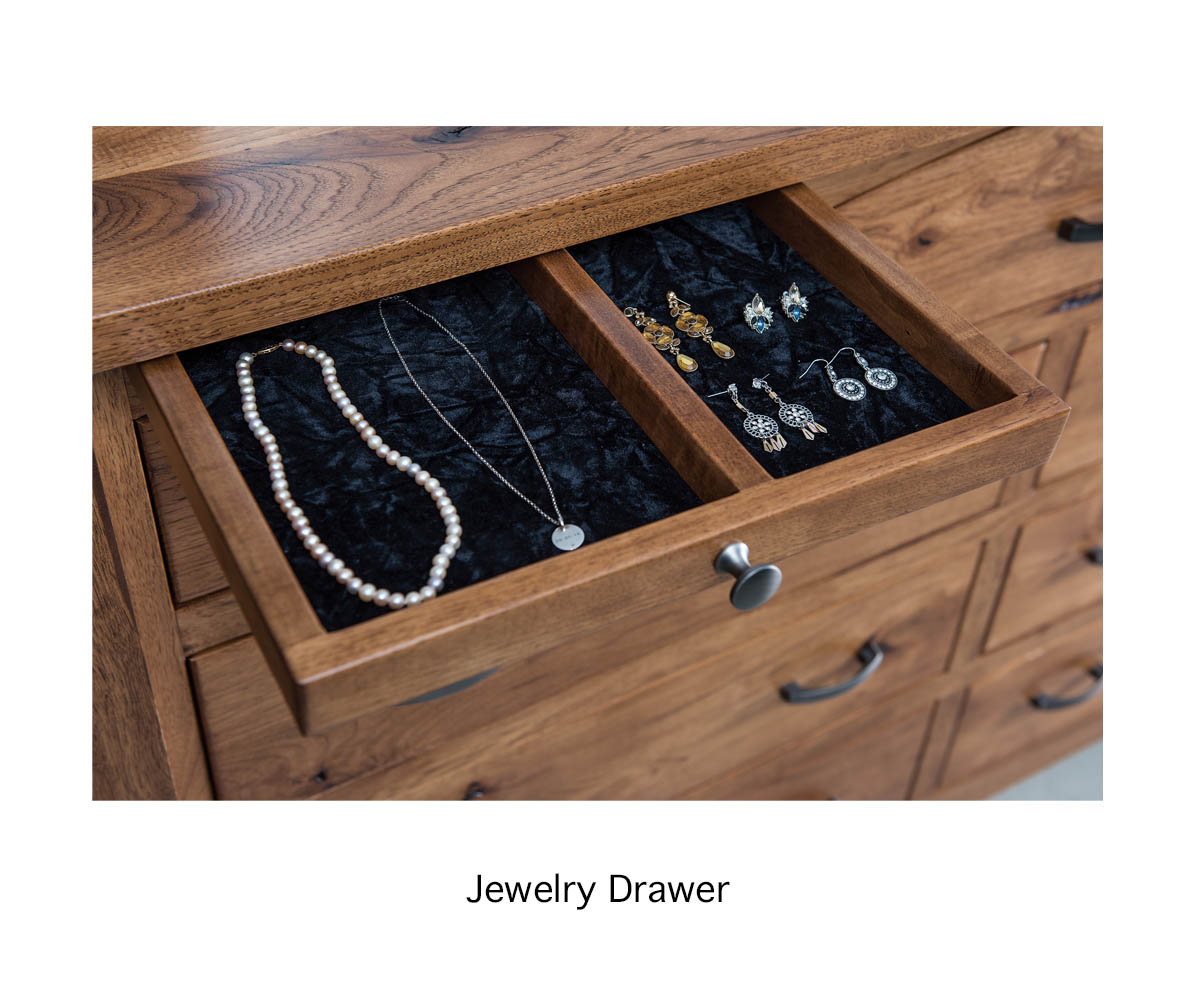 Empire 7 Drawer Dresser With Jewelry Drawer - Image 2