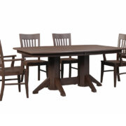 Shaker Double Pedestal Table - Image 2