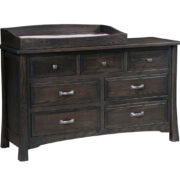 Addison 7 Drawer Dresser With Changing Box Top Option