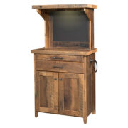 Coffee Bar - Reclaimed Wood