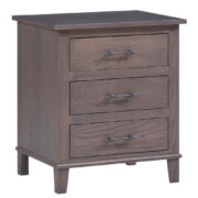 Hamilton Three Drawer Nightstand