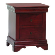Louis Phillipe 2 Drawer Nightstand