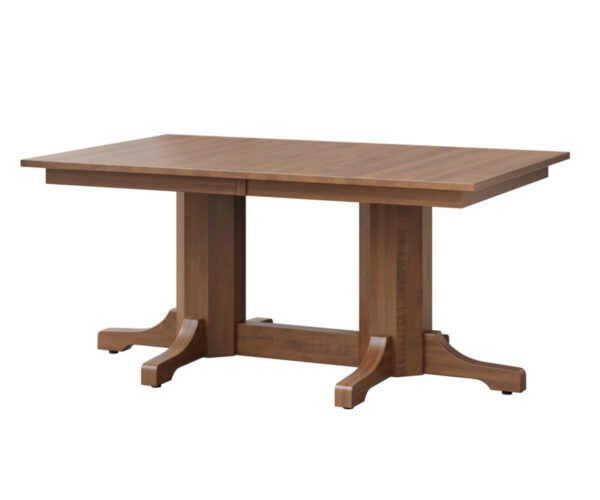 Portage Double Pedestal Table