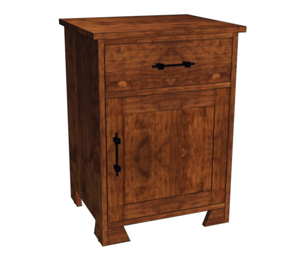 Stafford 1 Drawer, 1 Door Nightstand