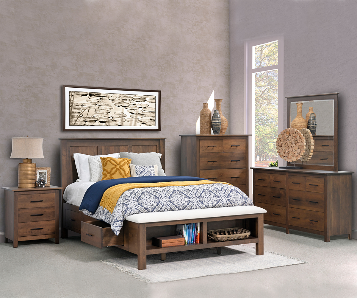 Williamsport Panel Bed With Drawer Units - Image 4