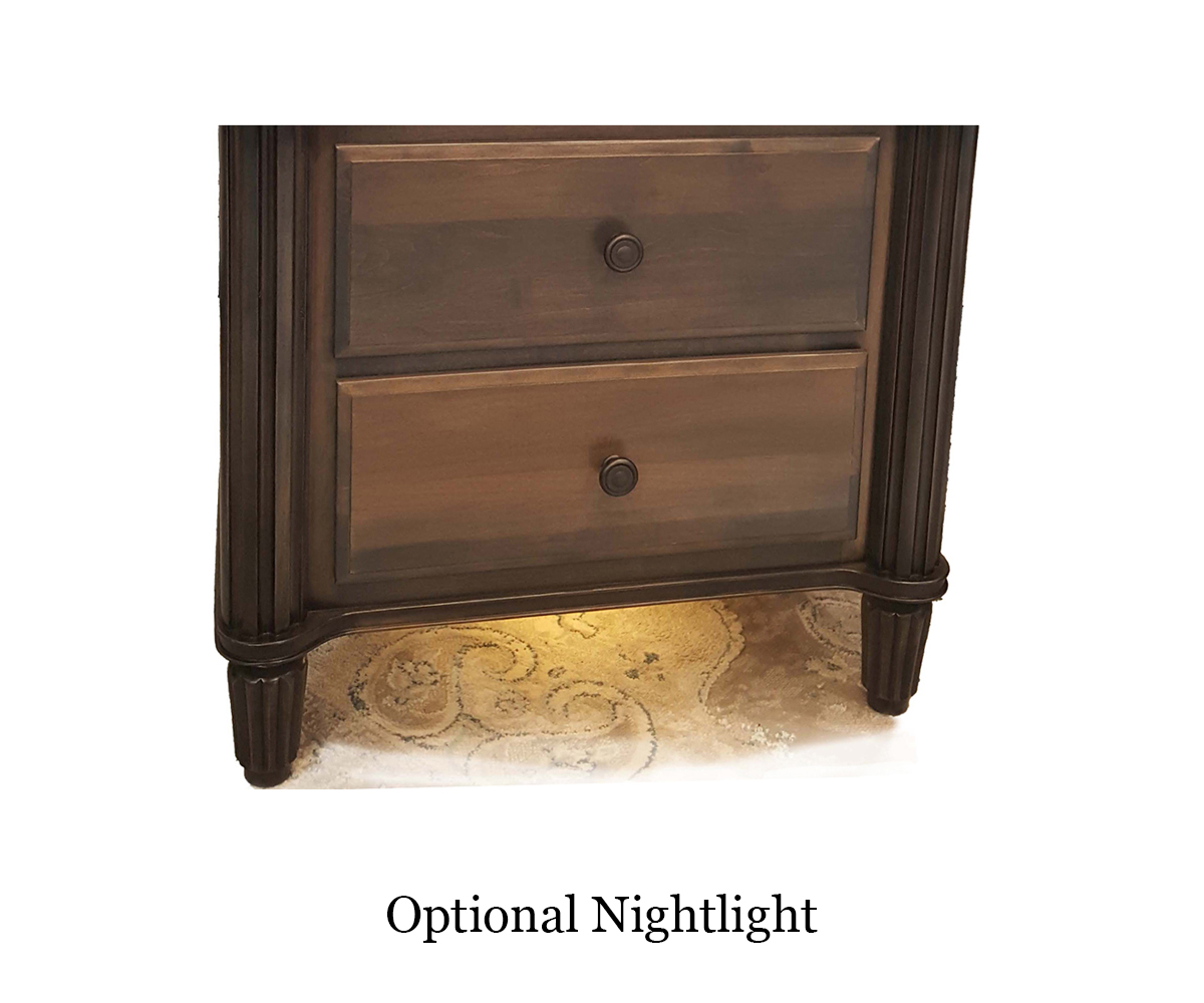 Tucson 3 Drawer Nightstand - Image 6