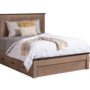Williamsport Panel Platform Bed With Drawer Units